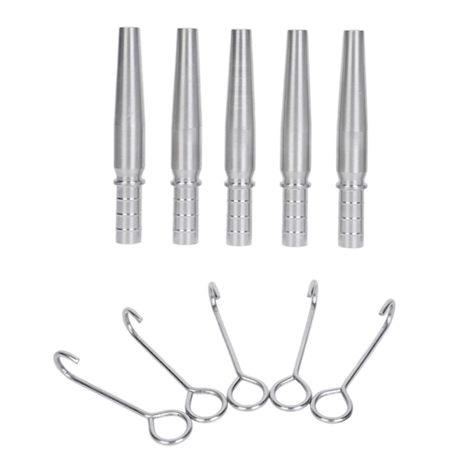 Maple Tree Tap Tool with Stainless Steel Spiles, Sap Collection Hardware and Hook Accessories for Manual Bucket or Tubing Field Use Maple Tapping Tool Sap Collection Tree Spile Stainless Steel Spout