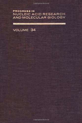 PROG NUCLEIC ACID RES&MOLECULAR BIO V34, Volume 34 (Progress in Nucleic ...