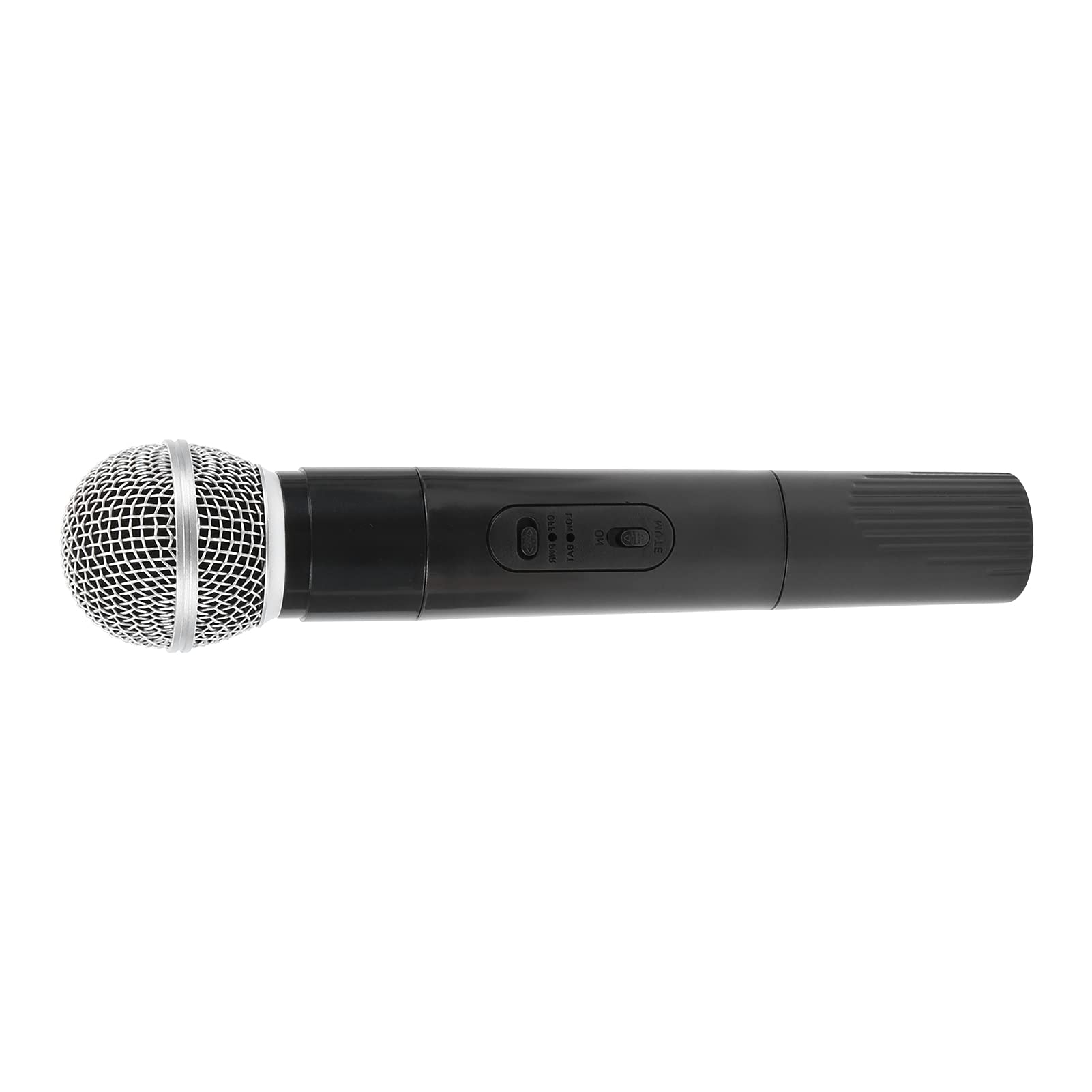 Microphone sans fil professionnel rouge ombré pour karaoké et performances ou accessoire de faux microphone pour costumes et photos - France