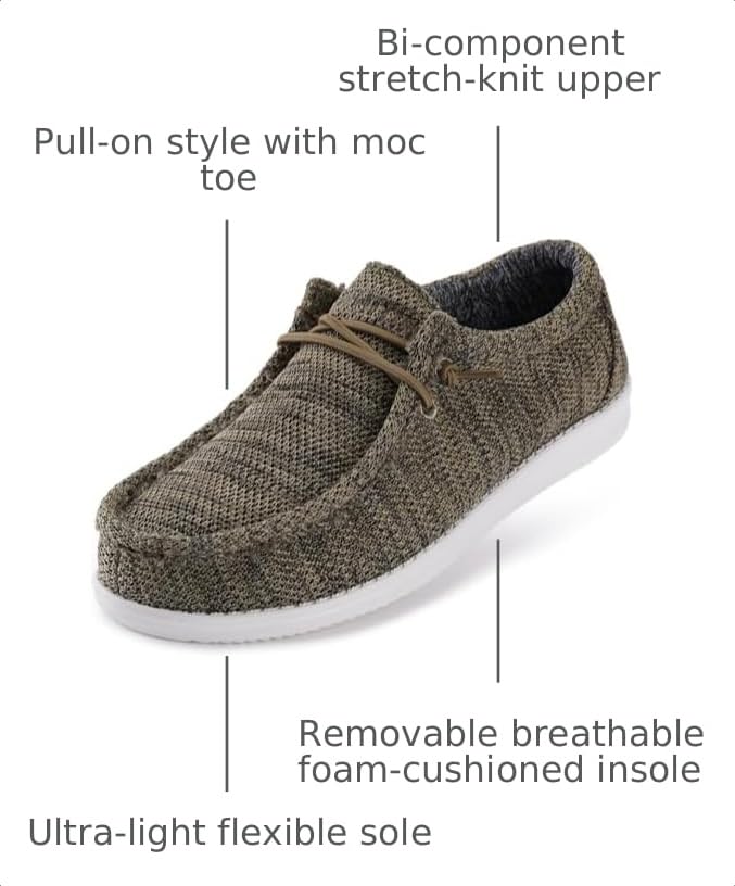 Image of WHITIN Men's Easy Breezy Slip On Loafers DU06