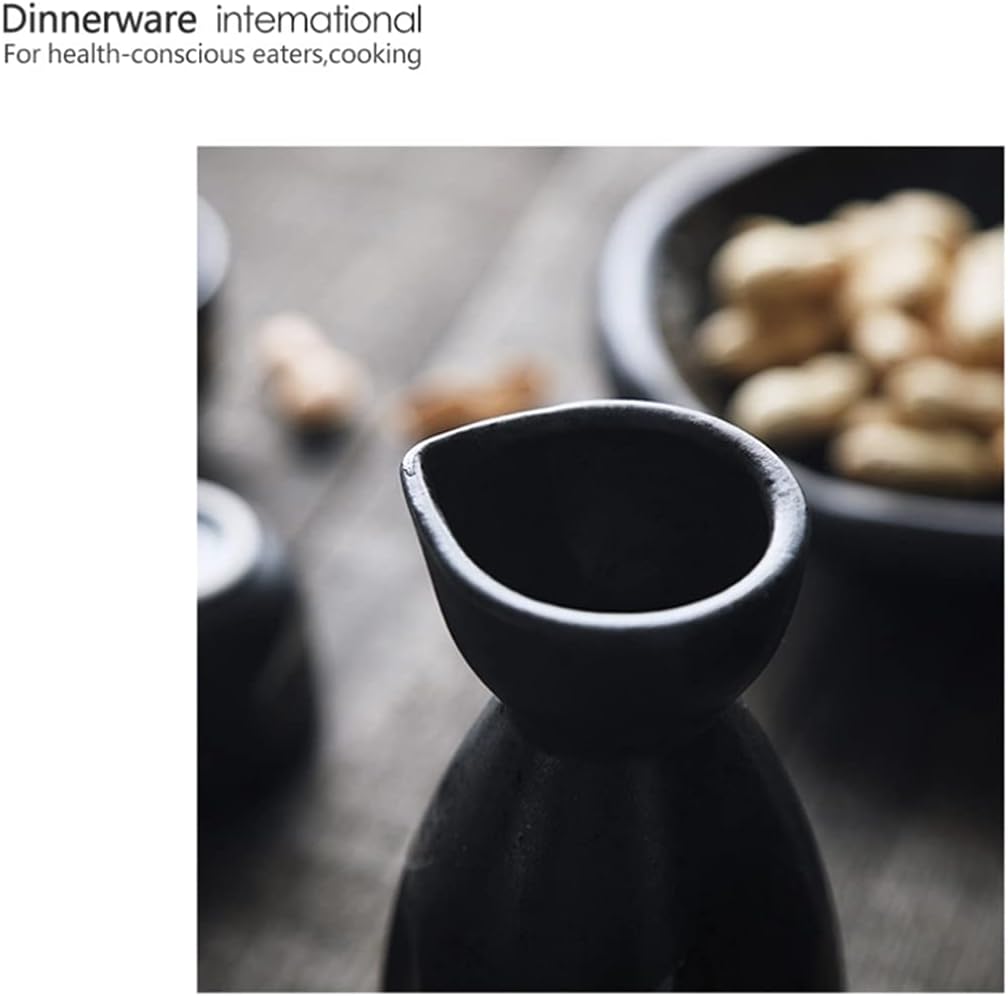 Sake Cup Pot Ceramic Sake Set Hand Painted Flagon Sake Wine Set Ceramics 1 Flagon 4 Cups Jug Spirits Liquor Gift