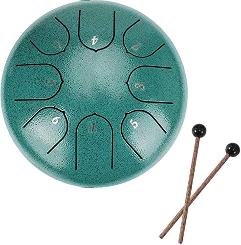 Steel Tongue Drum Percusión 6 pulgadas 8 Notas Do Mayor miniatura 1