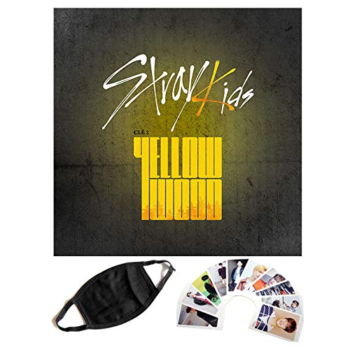 Stray Kids - Clé 2 : Yellow Wood [Limited ver.] Photobook + CD-R + QR Photocards + Uint Photocard Set + Sticker + Folded Poster + Yellow Wood Card + Photo + Extra Gift 1,2 (Limited ver)