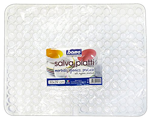 Bama Rektangulär diskho matta - vit, en storlek