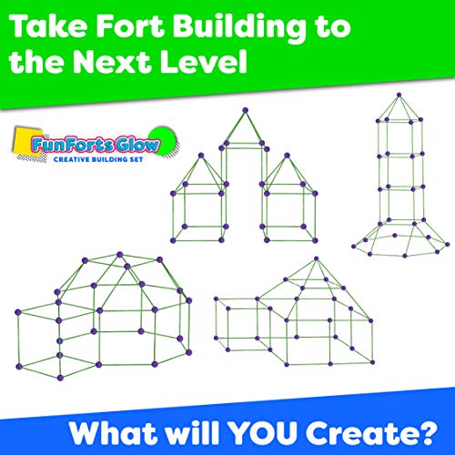 Fun Forts Glow 81 Pack Kit