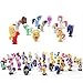 QTFHR Random Cute Miniature Doll, Mini Cute Bottom with Suction Cup Doll Toy Cake/ Plant/ Car Decoration (20 Pcs)