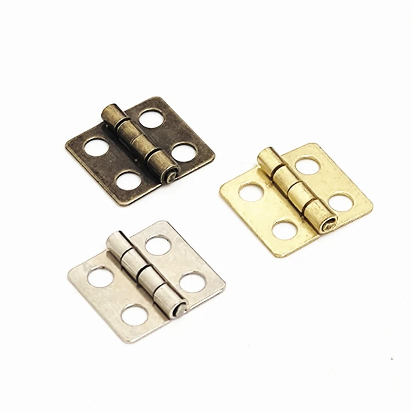 Mini charnières robustes pour réparer et fixer une porte d'armoire de maison de poupée
