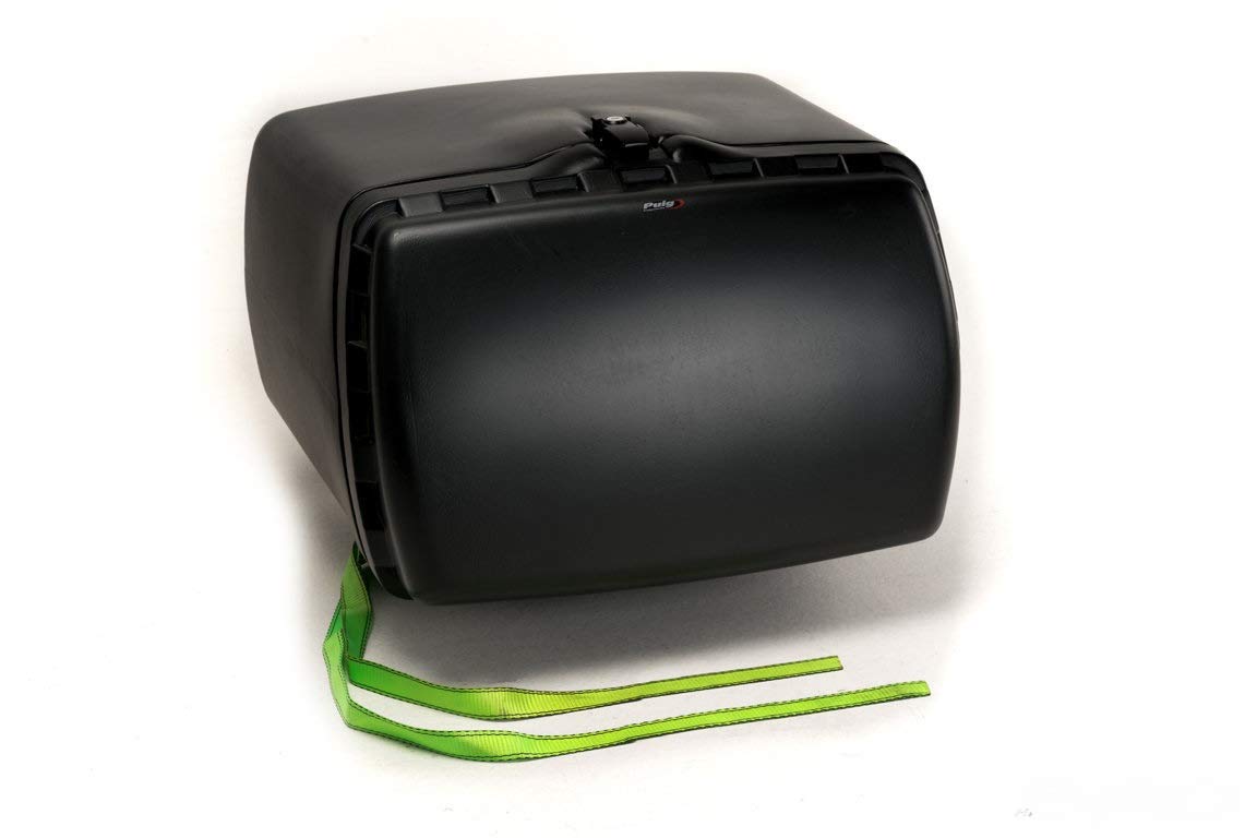 Puig 3659N Baules de motocicleta resistentes con diseño funcional para almacenamiento seguro y transporte cómodo en todo tipo de trayectos, Negro