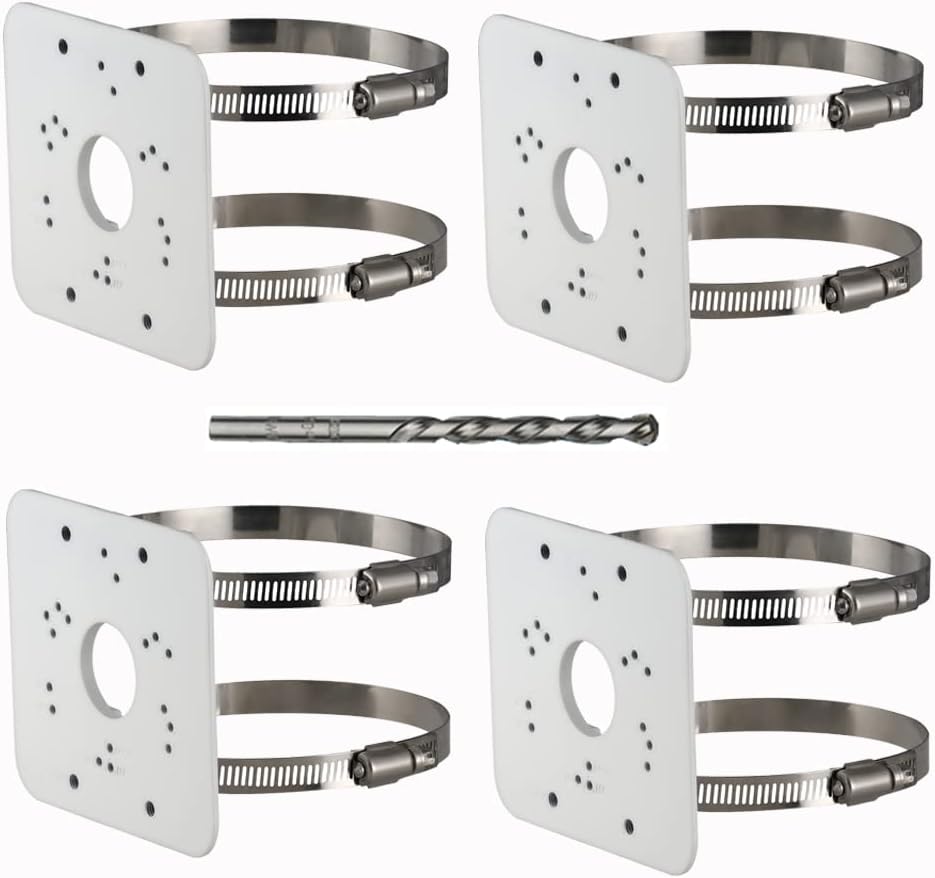 PFA152-E Pole Mount Bracket for IP Camera, 4 Pack
