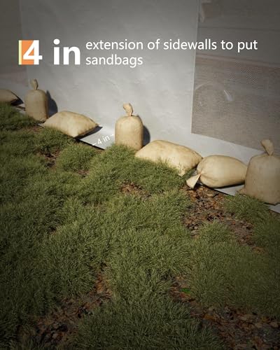 Image of 13x25 FT Carport,Heavy-Duty Carport with 4 Roll-Up Windows & Doors, Portable Garage 200g PE Tarp, Waterproof & UV Protected Outdoor Shelter for Car, Boat, Truck, Motorcycle