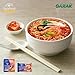 GARAK Seafood flavor Ramen, Korean authentic instant noodle, Mild Spicy noodle 1 Bag with 5 Pack