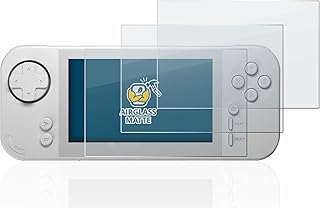 brotect Anti-Glare Glass Screen Protector Matte compatible with Evercade EXP (3 Pack) - Anti-Scratch 9H Protection Film