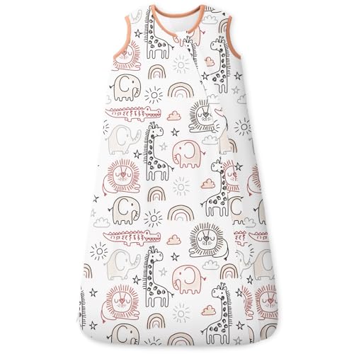 Yoofoss Schlafsack Baby Winter 2.5 Tog - 67cm/0-6 Monate Warm Winterschlafsack Baumwolle Babyschlafsack Winter Herbst für Jungen Mädchen Neugeborene