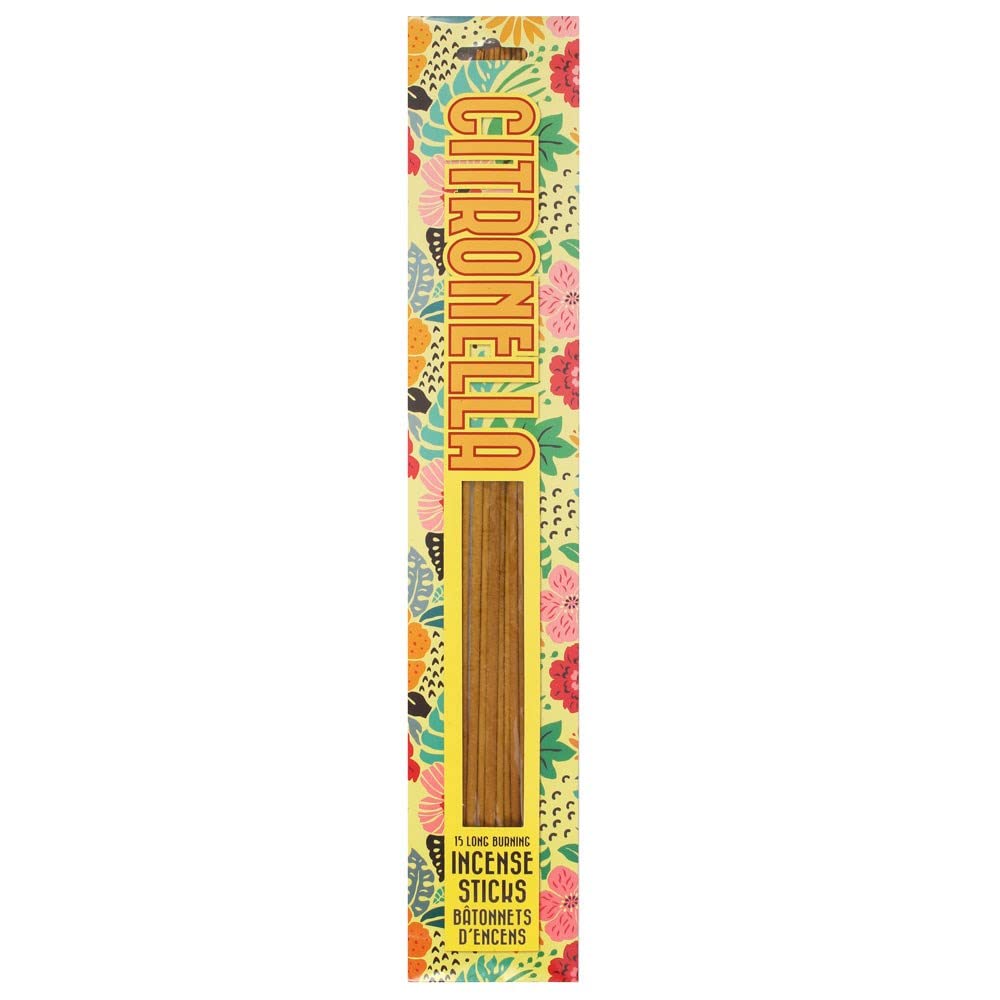 Sifcon International Citronella 15 Long Burning Incense Sticks Outdoor Living Range
