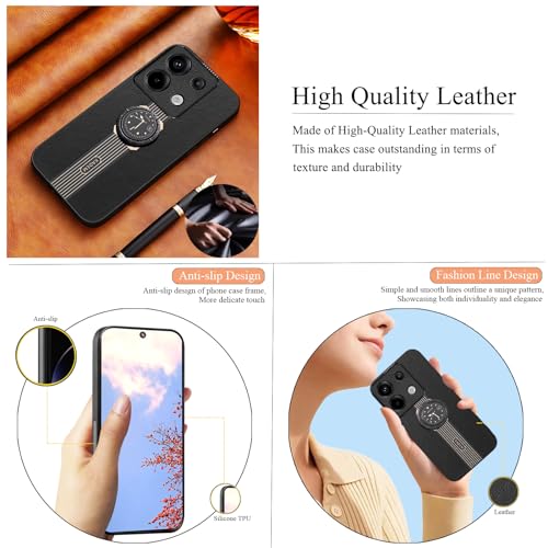 Coque antichoc Xiaomi Redmi Note 13 Pro 4G avec support anneau magnétique - 7