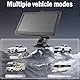 Riloer Navigationsgeräte für Auto Universal GPS Navigation Kit, 7 Zoll Sat Navi Display mit Klammer FM-Sender,Kartennavigation, mehrsprachige Einstellungen, MP3 Spielen, mit Stand