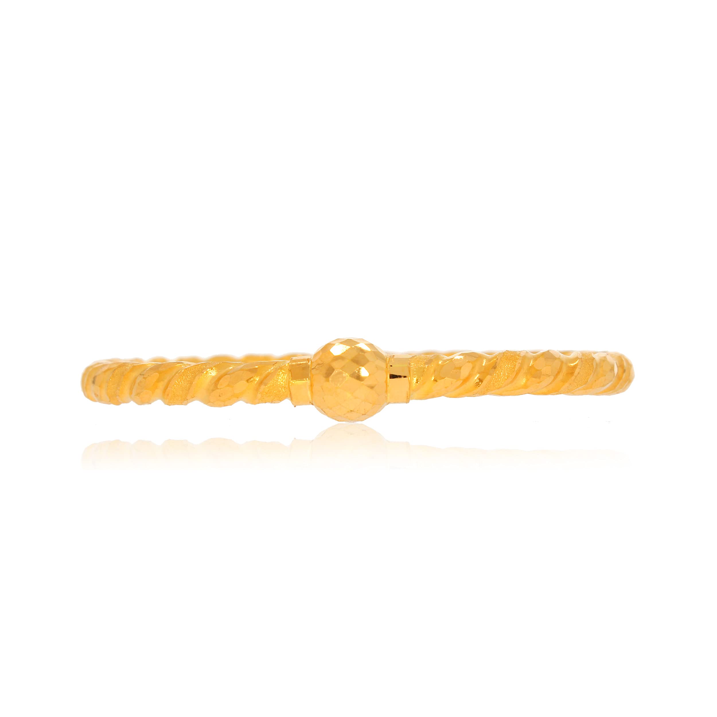 Senco Gold And Diamonds Sleek Single Face Ruli Gold Bala