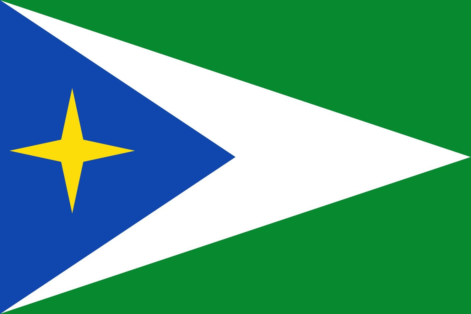 Drapeau XL Unguía Chocó en textile haut de gamme avec finitions renforcées