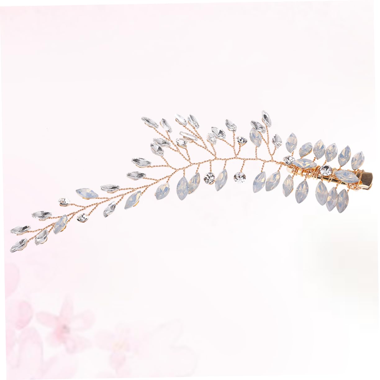 MAGICLULU 3 Piezas Horquilla Boda Pinza Pelo La Boda Pinza Pelo Nupcial Pasador Pelo Las Damas Honor Peineta Pasadores Peluca Cristal Novia