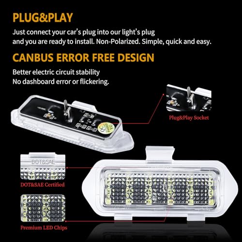 Luces LED para espejo Chevy Silverado y GMC Sierra miniatura 3