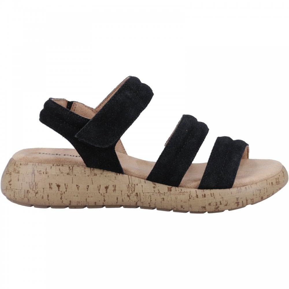Hush Puppies Women's Black Skye Sandal in Size 5, Sports Direct