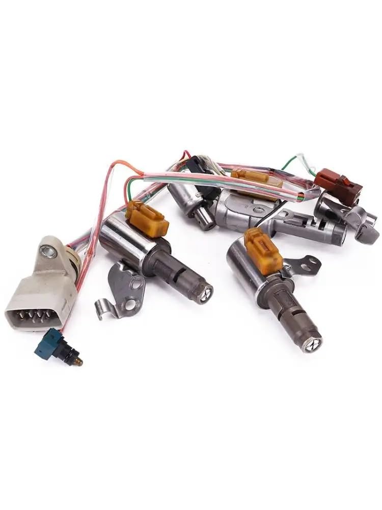 Wxnlbb U140e Transmission Solenoid Valve Kit U140,U240,U241 Compatible With Lexus Es300 Rx300 Compatible With Toyota Rav4 Celica Solara Camry Highlander Refurbished