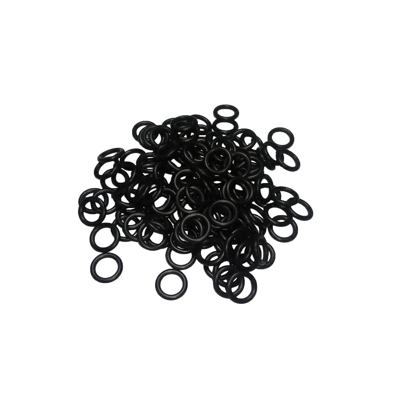 O ring, Oil Seal, Gasket, Rubber Washer Ring (ID: 5mm Thickness: 1.75mm) (Pack of 10) for High Pressure Washer Gun Nozzle.-image-21