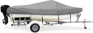 Taylor Made Products Trailerite Semi-Custom Boat Cover for Tri-Hull Boats with Outboard Motors