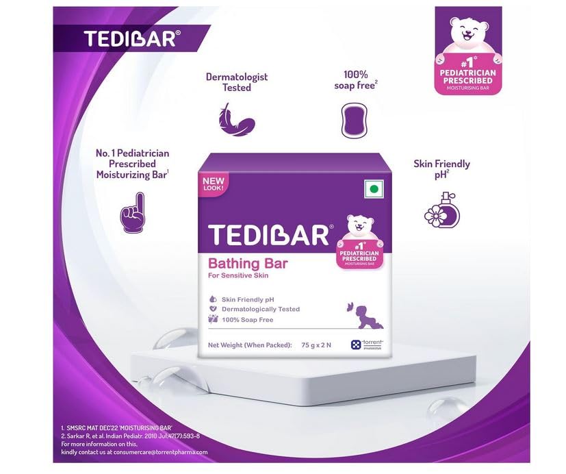 Tedibar - Pack of 2 Bar of 75g Soap - Image 4 thumbnail