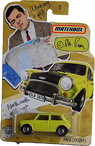 Image of Hot Wheels Matchbox Mini Cooper - Mr. Bean