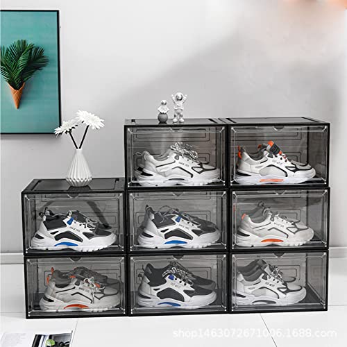 MEEC Scatola di scarpe trasparente, armadio di