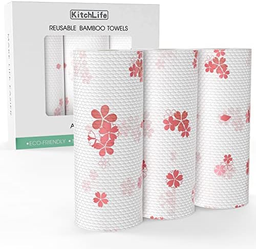 KitchLife Reusable Bamboo...