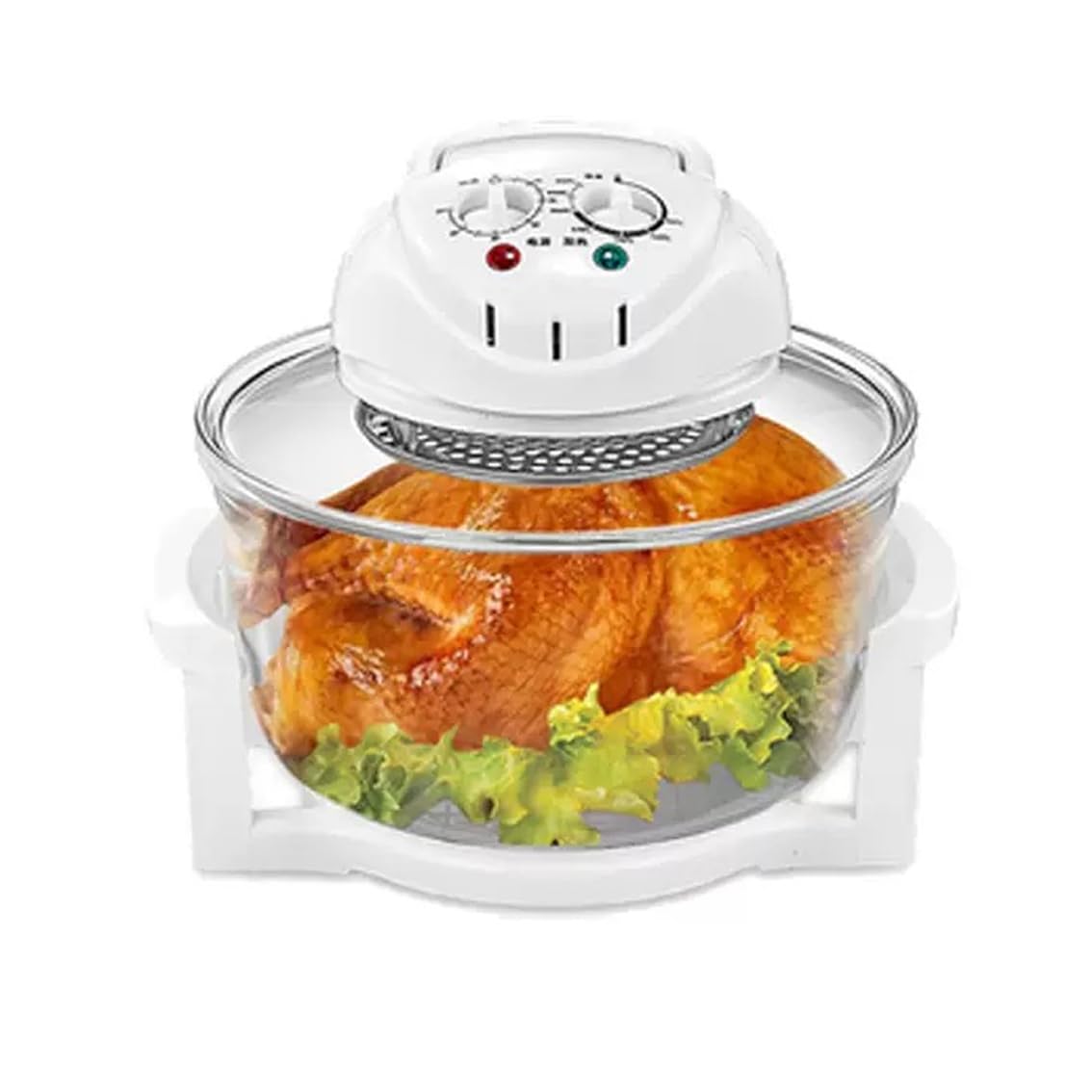 ASerZenith Air Fryer Oven - Multifunctional Glass Electric Fryer For Home Use, Healthy Frying, For Family Gatherings And Special Occasions