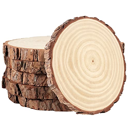 100 Cerchi Di Legno Tondi Non Finiti, 20 Mm Con Foro, Per Decorazioni Fai Da Te, Etichette E Lavoretti - 3