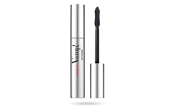 PUPA Milano Vamp! الماسكارا المتطرفة - للرموش الضخمة والدرامية إطالة تحديد الصيغة يضيف تأثيرًا على جاذبية عينك مع رموش طويلة وسميكة 010 أسود إضافي 0.4 Oz، I0111752