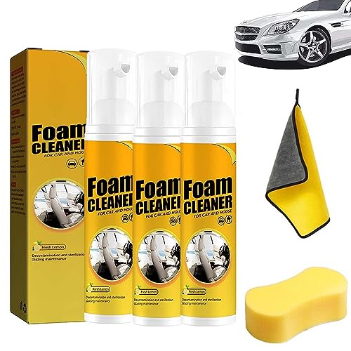 Limpiador de Espuma All Around Master, All Around Master Foam Cleaner, Limpiador de Espuma Multifuncional para Coche, Limpiador de Espuma para Coche (30ML, 3piezas)