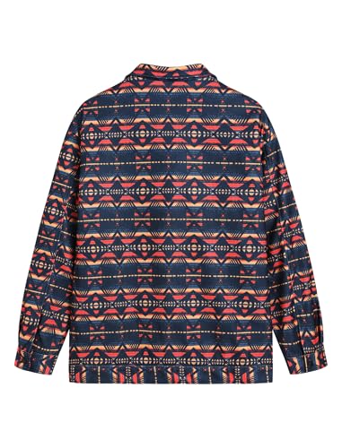 Image of ZAFUL Unisex Plaid Flannel Shirt Jacket Button Down Long Sleeve Pocket Coat Outwear | Mens Fall Clothes Lightweight Long Sleeve Button Down Flap Pocket Jacket Tops for Fall&Winter 2026