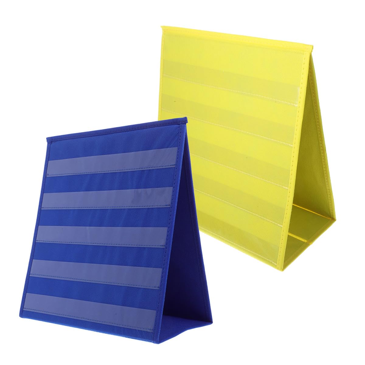 Tableau de poche éducatif pliable double face à structure triangulaire stable - 8