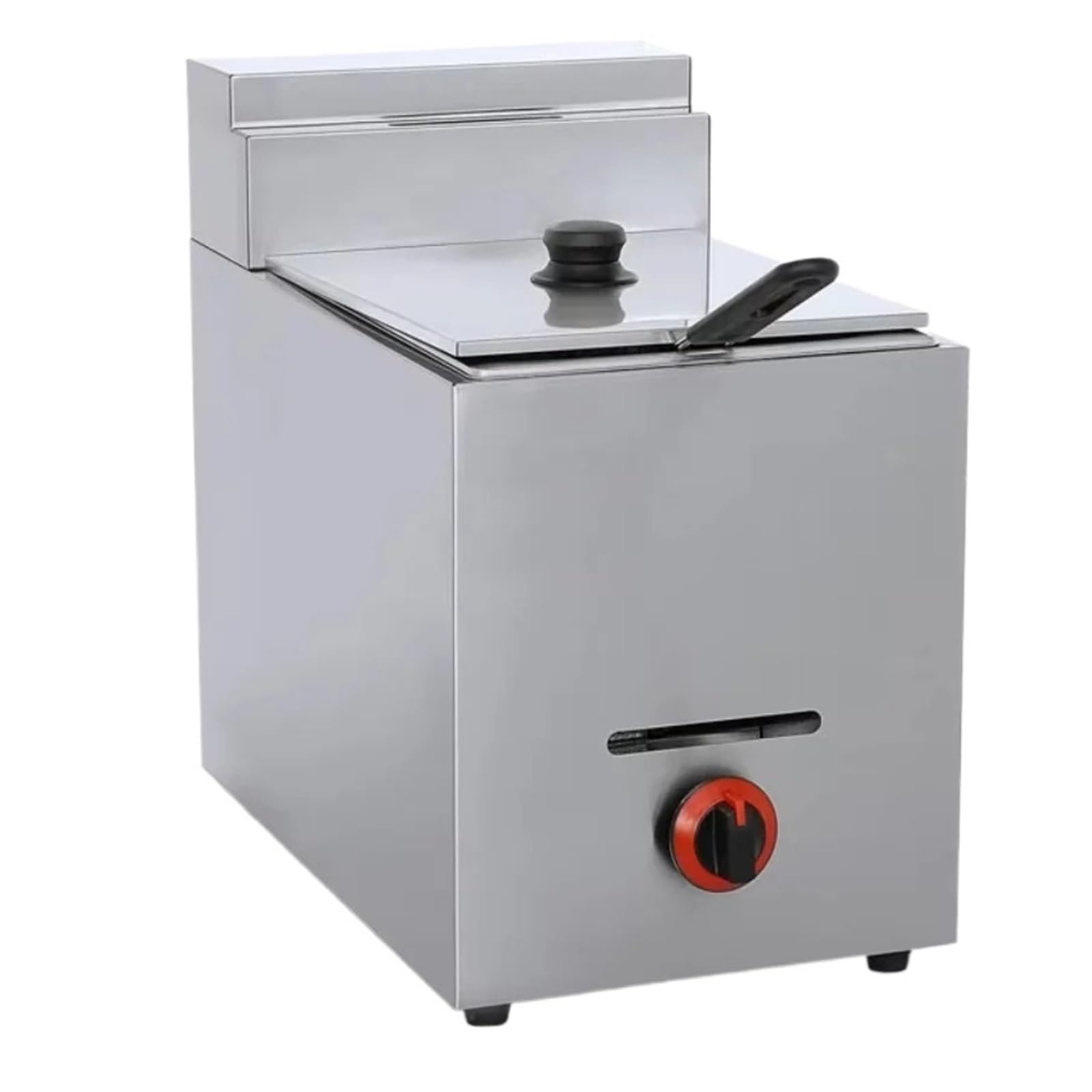 Komercyjna Frytkownica LPG Ze Stali Nierdzewnej 8 L Z Koszem Szybkie Nagrzewanie(Single cylinder)