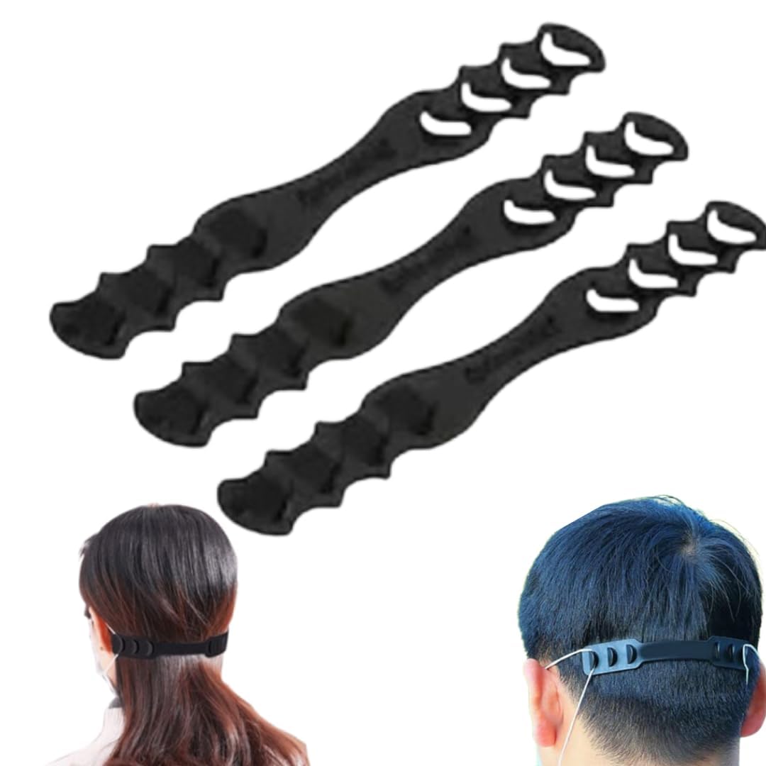 Mask Extender Strap Ear Savers for Masks Universal Size Mask Holder 4 Adjustment Slots Compatible with Cloth Mask (3)-image-31