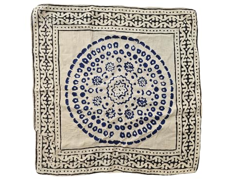 100% Cotton Bandana Bohemian Style Cotton Neck Scarf Boho Soft Cotton Neckerchief Handkerchief Cotton Square Scarves3