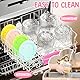 Forbabe 4er Behälter für Ninja Creami Deluxe Pints, Wiederverwendbar Eisbehälter für NC500 NC501 Serie Becher für Ninja Eismaschine mit 4 Löffeln Eiscreme Behälte mit Deckel für Ninja Creami Behälter