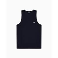 EMPORIO ARMANI Canotta Uomo Shiny Logoband Blu XL