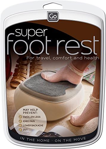 Design Go Super Foot Rest, Grey, One Size