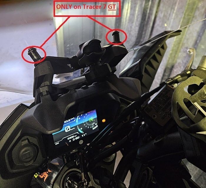 Uchwyt GPS do kokpitu z kulką RAM do Yamaha Tracer 7 / GT 2020-2024