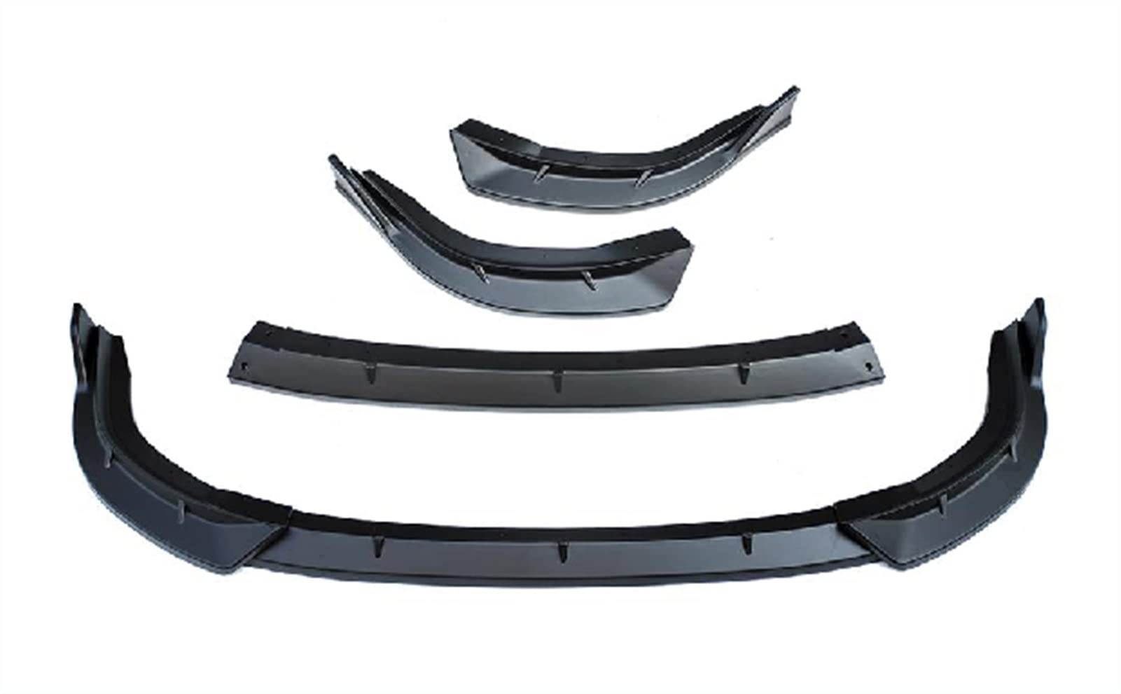 Auto Paraurti Anteriore Labbro Inferiore Mento Spoiler Deflettore Protezione Parte Esterna per Civic 8th 2005-2011 Car Styling Accessori Accessori per Auto (Colore : Matte Black)
