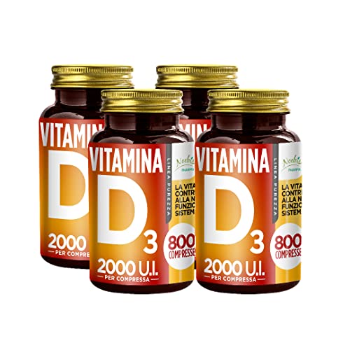 Potente - ben 50 micrigrammi di preziosa Vitamina D3 in ogni compressa per un pieno di benessere quotidiano