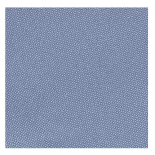 Waterproof 600D Canvas Fabric 59inch Wide Oxford Cloth Material for Indoor Outdoor Patio,Water Repellent Upholstery Fabric for DIY Craft/Boat Cover/Home Decor (Haze Blue)