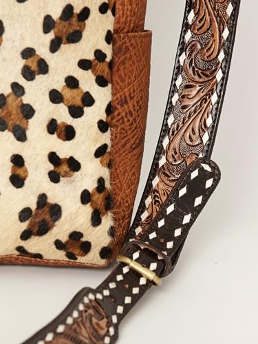Bolso Tote de Cuero American Darling 14in x 13.25in x 4.25in miniatura 4