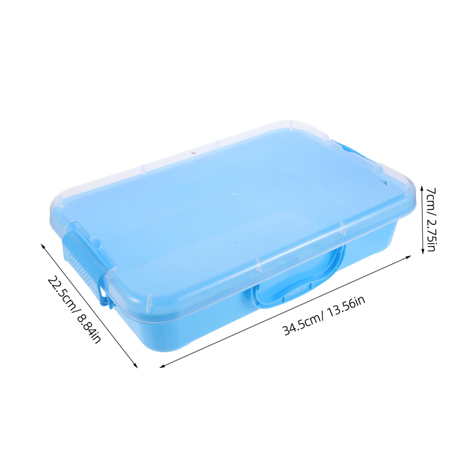 VOSAREA Outdoor Playset for Transparent Tray with Protective Cover and Materials Encourages Creative Play Motor Skills Development for Indoor and Outdoor Fun